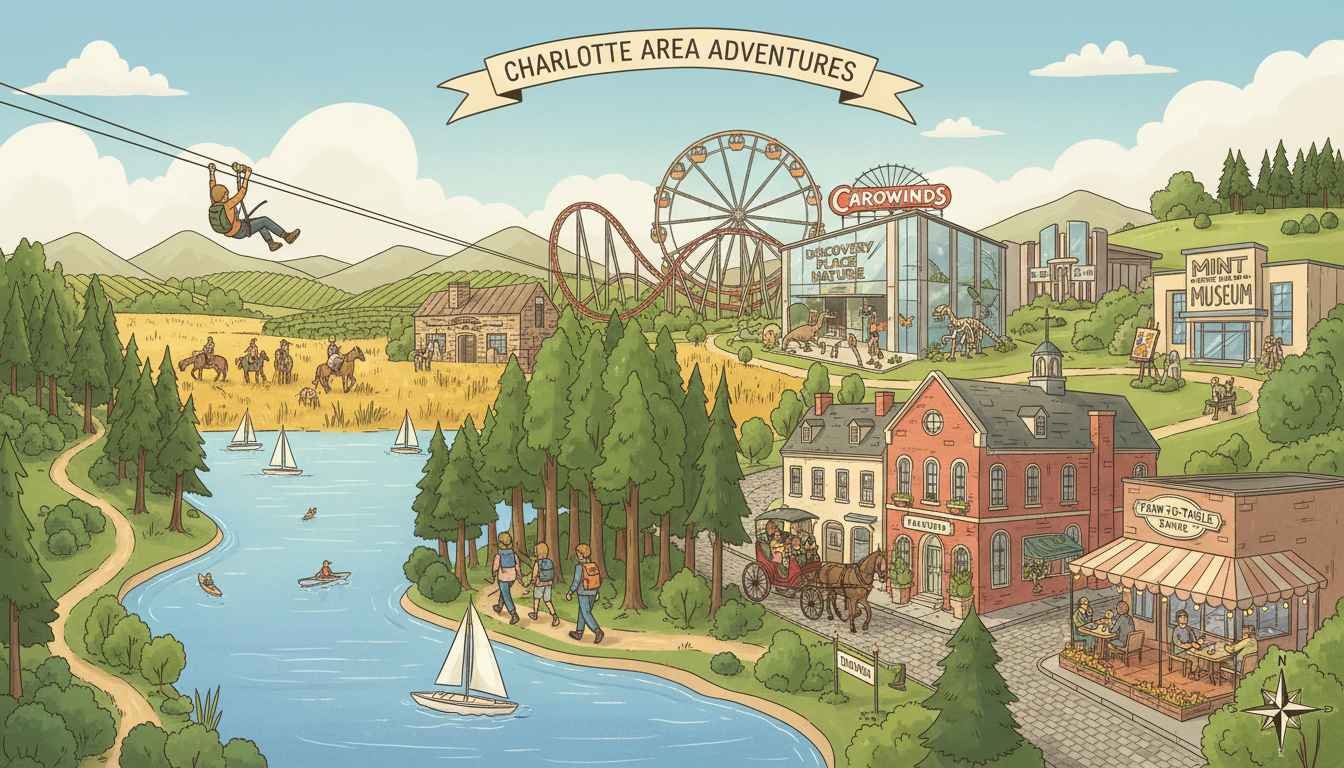 places to visit close to charlotte nc