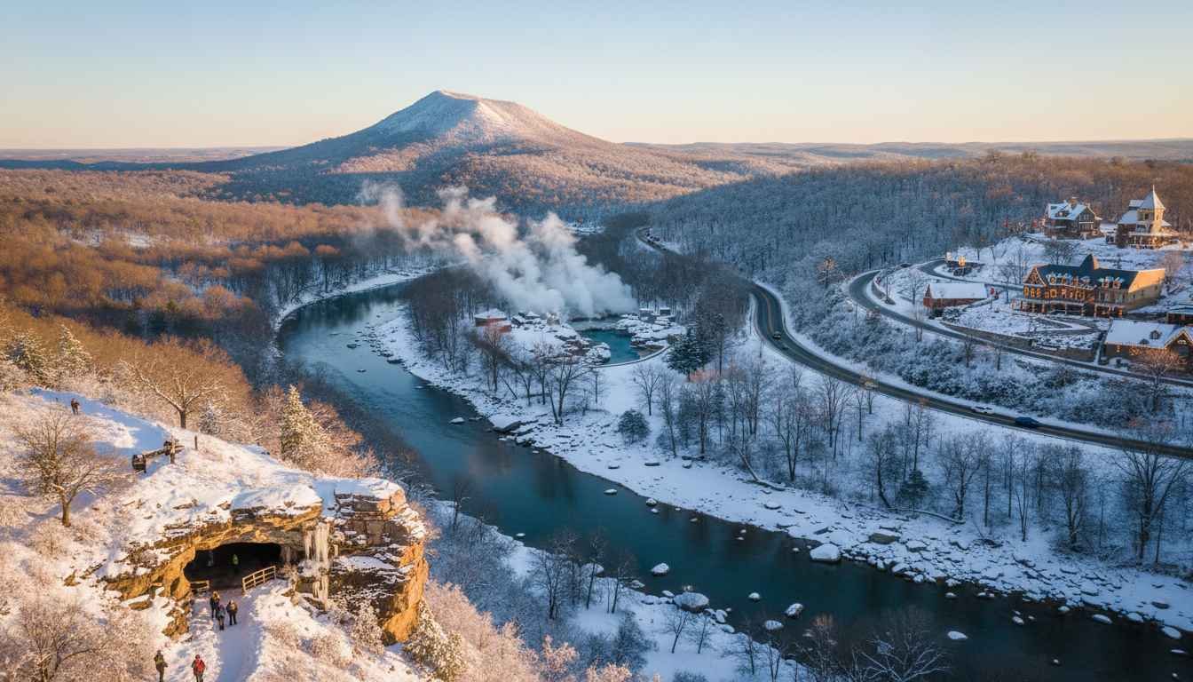 places to visit in arkansas in winter