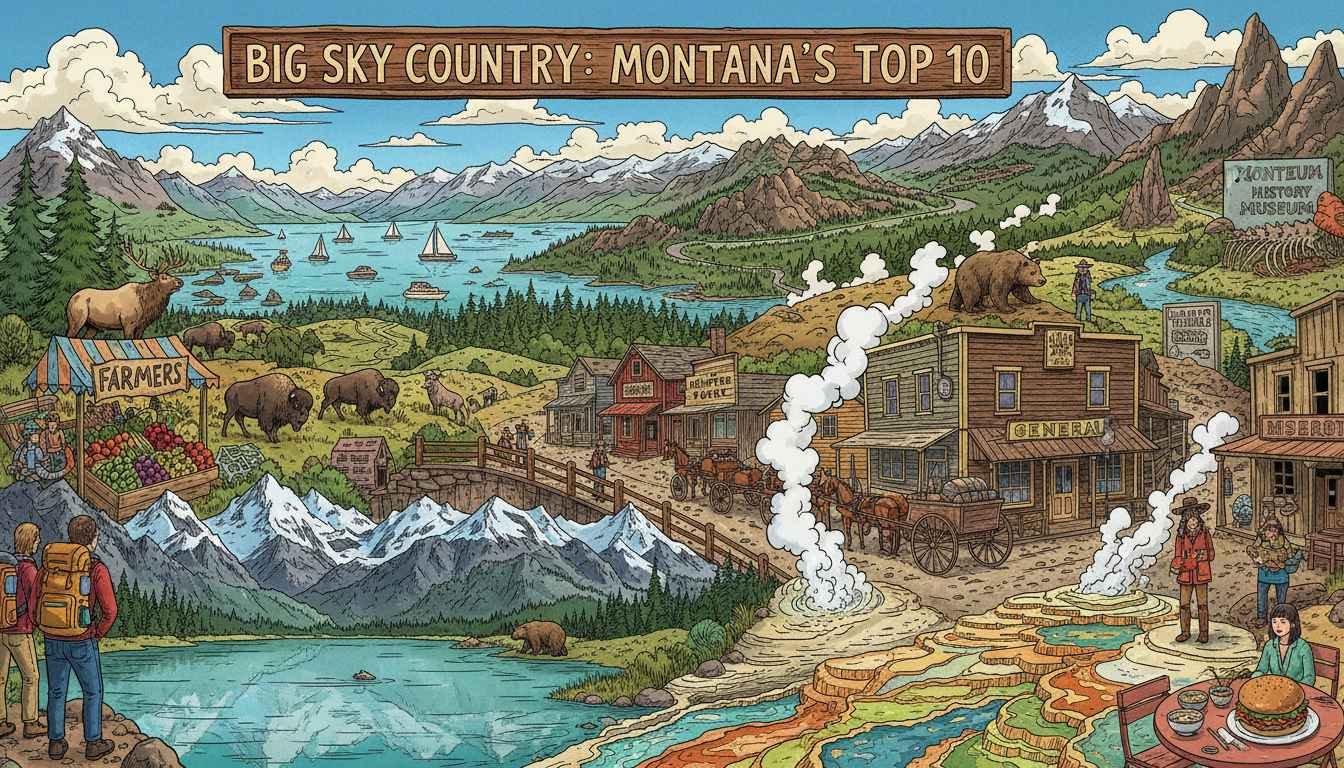 top ten places to visit in montana