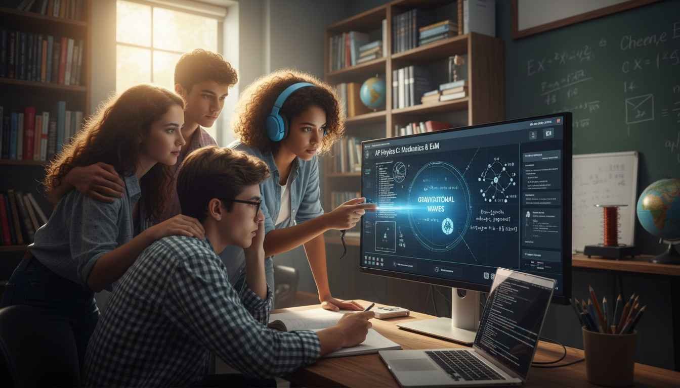 ap physics online course for credit