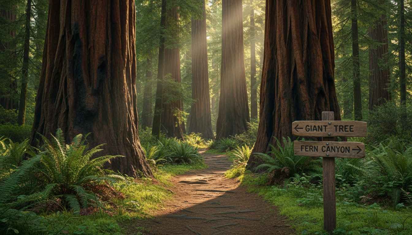 best places to visit in the redwood forest